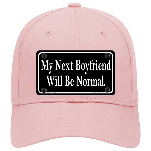 My Next Boyfriend Novelty License Plate Hat