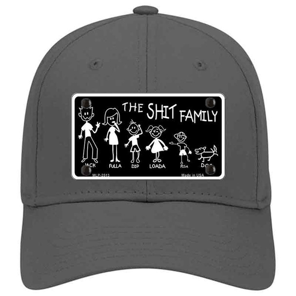 The Shit Family Novelty License Plate Hat