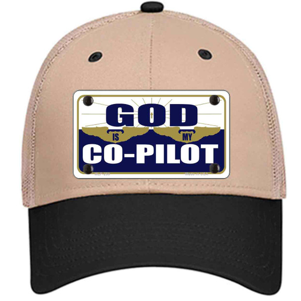 God Is My Co-Pilot Novelty License Plate Hat