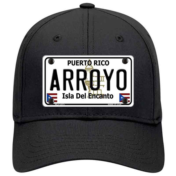 Arroyo Puerto Rico Novelty License Plate Hat