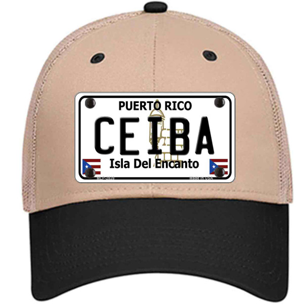 Ceiba Novelty License Plate Hat