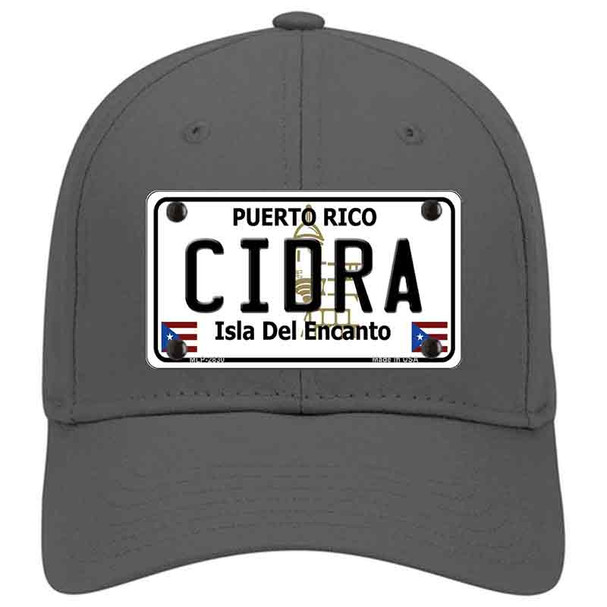 Cidra Novelty License Plate Hat