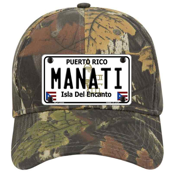 Manati Puerto Rico Novelty License Plate Hat