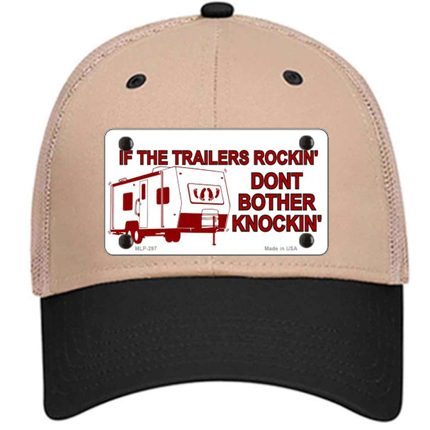 If Trailers Rockin Novelty License Plate Hat