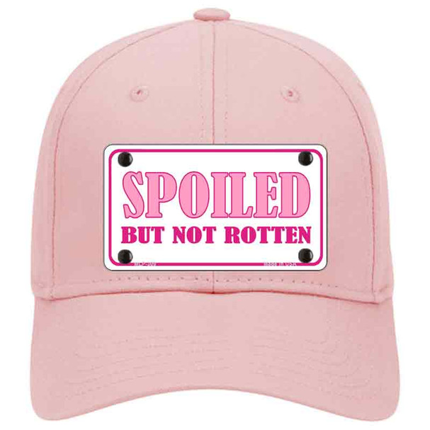 Spoiled But Not Rotten Novelty License Plate Hat