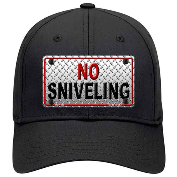 No Sniveling Novelty License Plate Hat