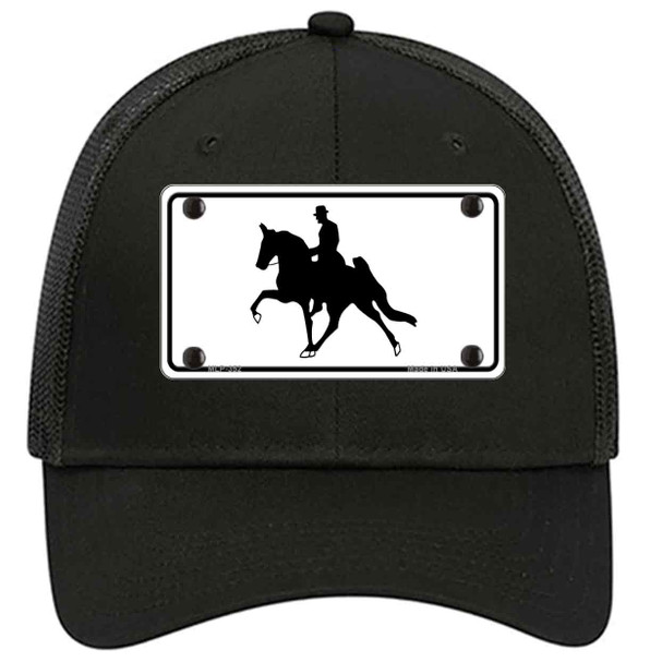 Horse With Rider Novelty License Plate Hat