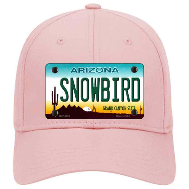 Snowbird Arizona Novelty License Plate Hat