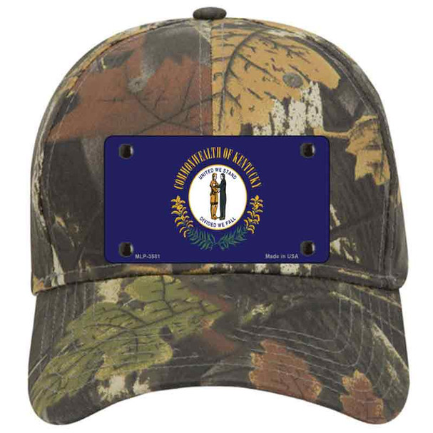 Kentucky State Flag Novelty License Plate Hat