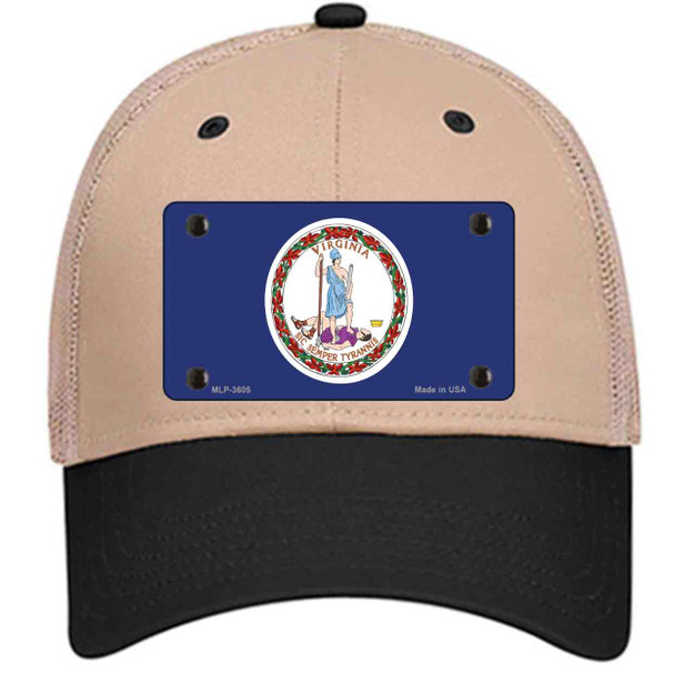 Virginia State Flag Novelty License Plate Hat