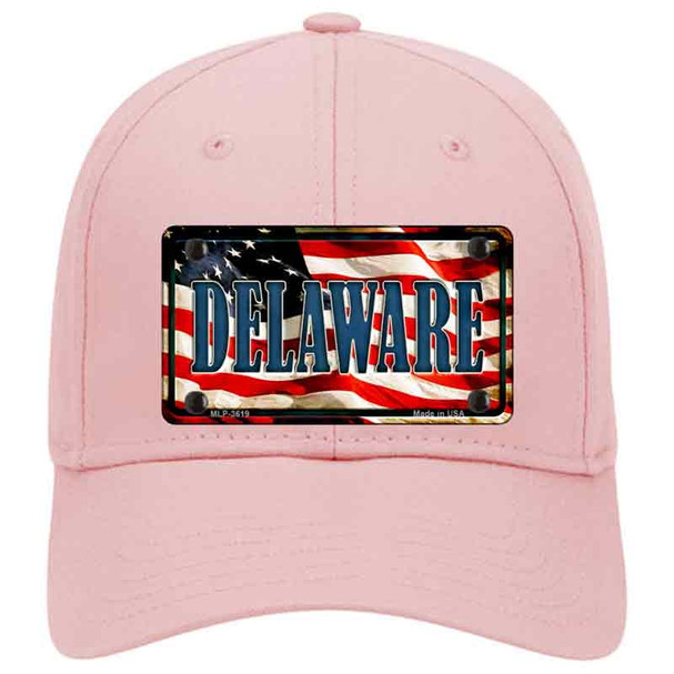 Delaware USA Novelty License Plate Hat