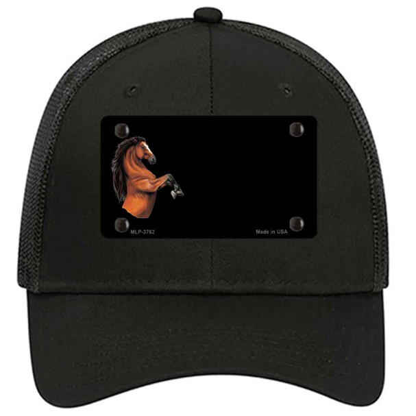 Horse Offset Novelty License Plate Hat