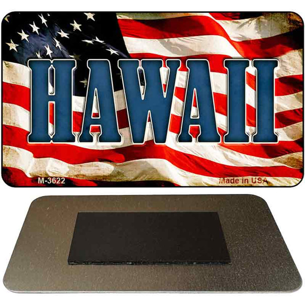 Hawaii Novelty Metal Magnet M-3622