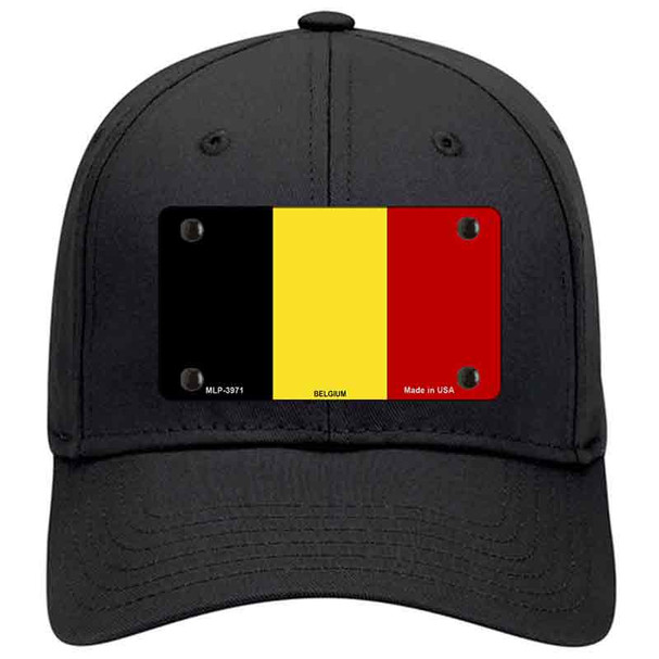Belgium Flag Novelty License Plate Hat
