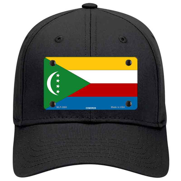 Comoros Flag Novelty License Plate Hat