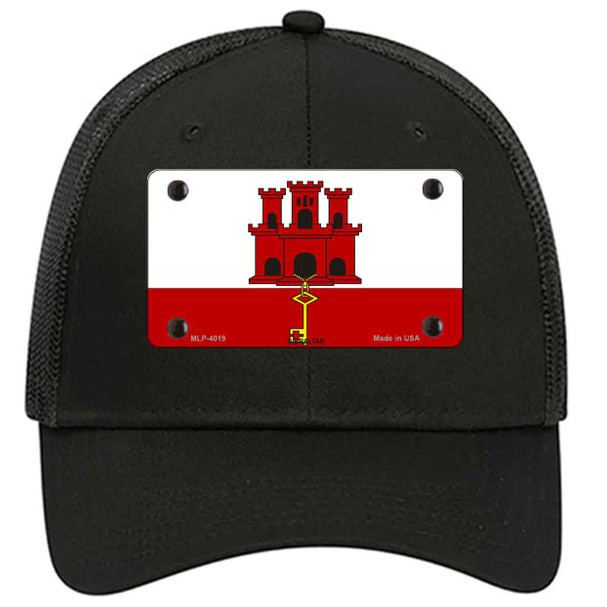 Gibraltar Flag Novelty License Plate Hat