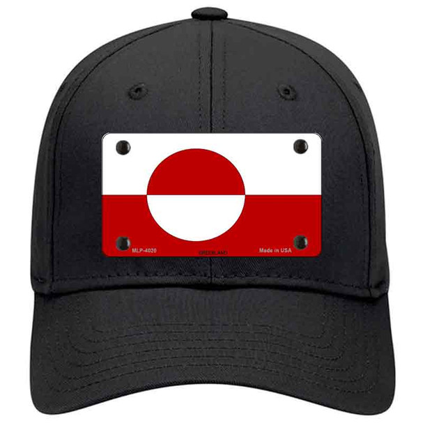 Greenland Flag Novelty License Plate Hat