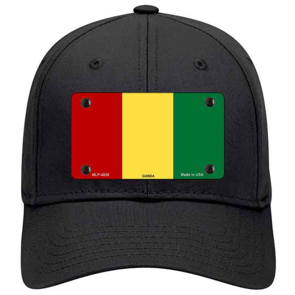 Guinea Flag Novelty License Plate Hat