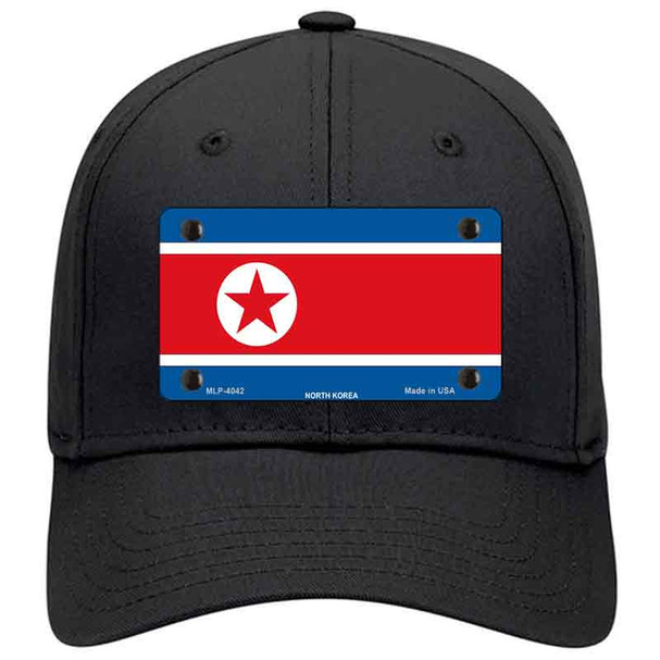 North Korea Flag Novelty License Plate Hat