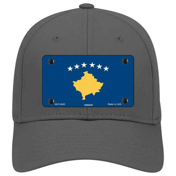 Kosovo Flag Novelty License Plate Hat