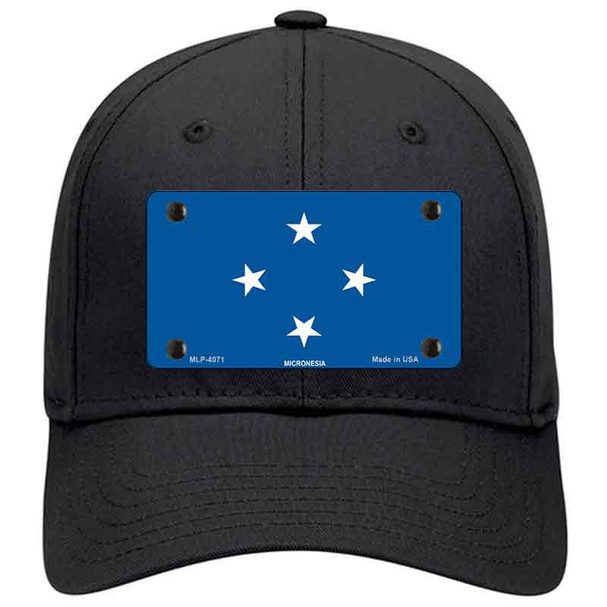 Micronesia Flag Novelty License Plate Hat