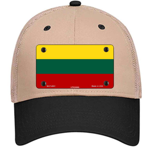 Lithuania Flag Novelty License Plate Hat