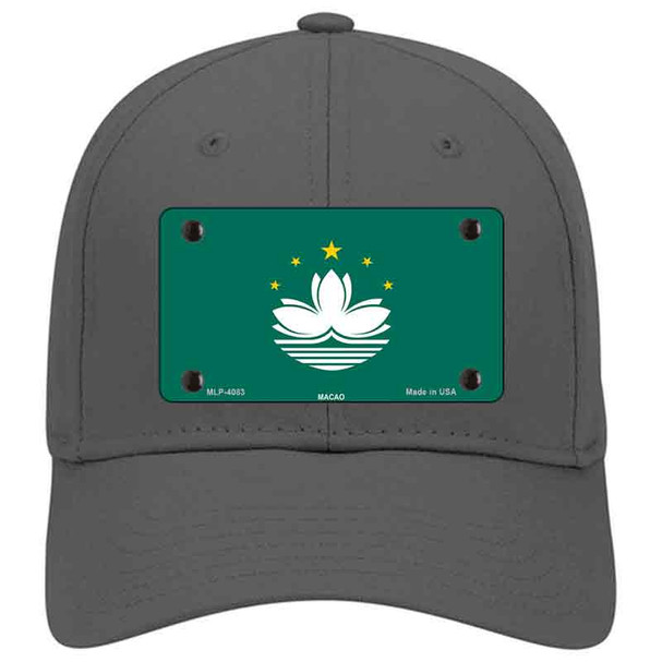 Macao Flag Novelty License Plate Hat
