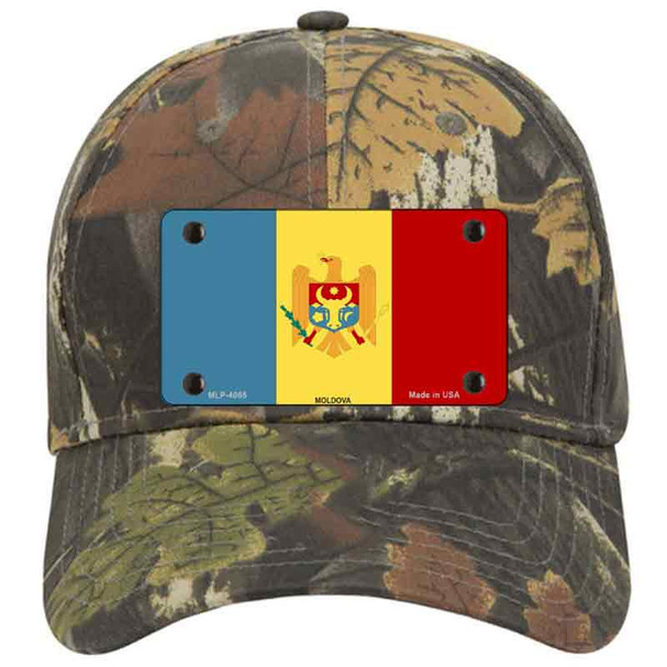 Moldova Flag Novelty License Plate Hat