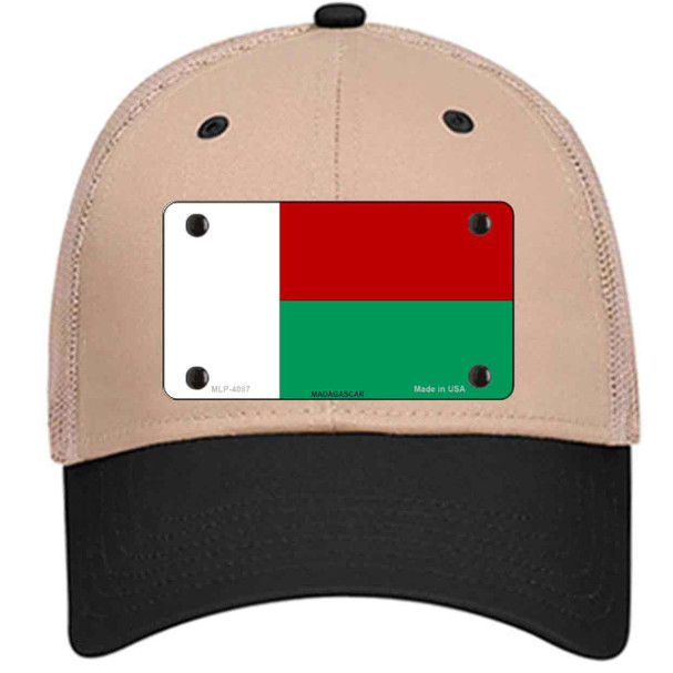 Madagascar Flag Novelty License Plate Hat