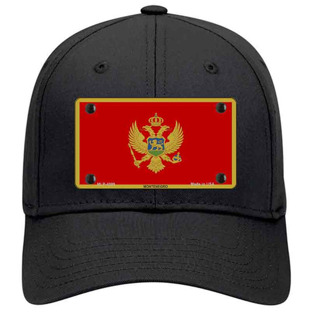 Montenegro Flag Novelty License Plate Hat