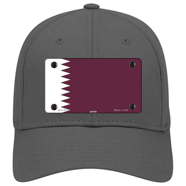Qatar Flag Novelty License Plate Hat