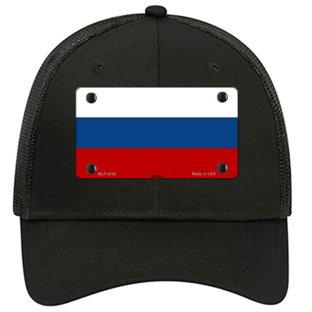 Russia Flag Novelty License Plate Hat