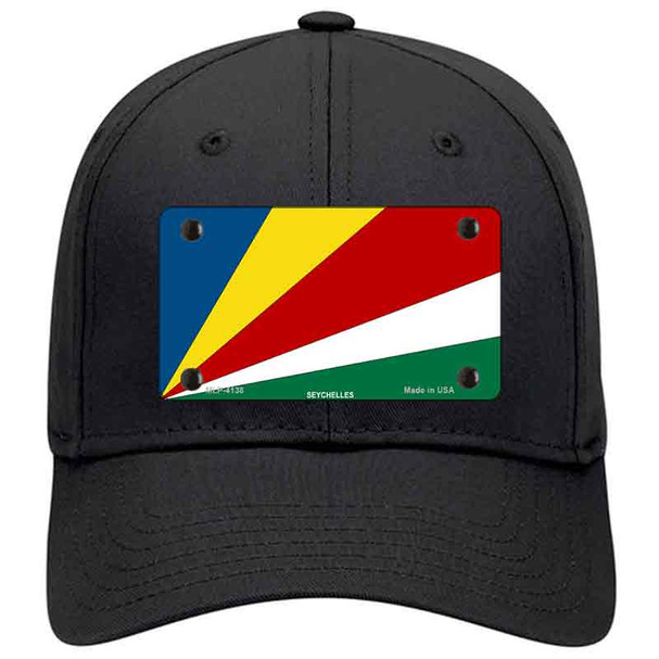 Seychelles Flag Novelty License Plate Hat