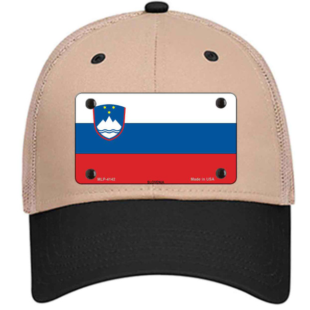Slovenia Flag Novelty License Plate Hat