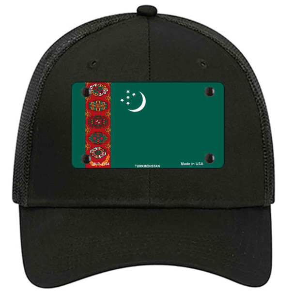 Turkmenistan Flag Novelty License Plate Hat