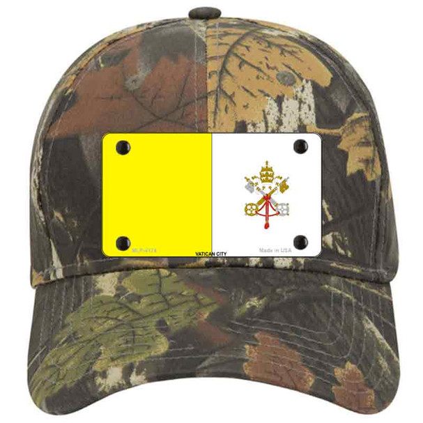 Vatican City Flag Novelty License Plate Hat