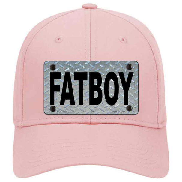 Fat Boy Diamond Novelty License Plate Hat