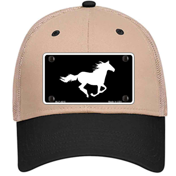 Running Horse Novelty License Plate Hat