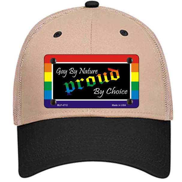 Gay By Nature Novelty License Plate Hat