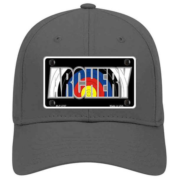 Archery Novelty License Plate Hat