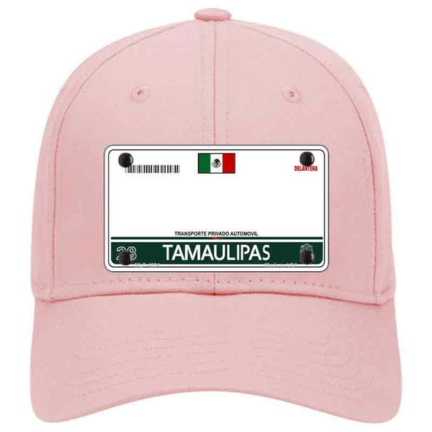 Tamaulipas Mexico Blank Novelty License Plate Hat
