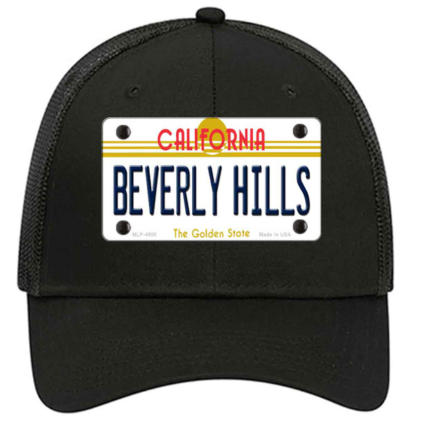 Beverly Hills California Novelty License Plate Hat