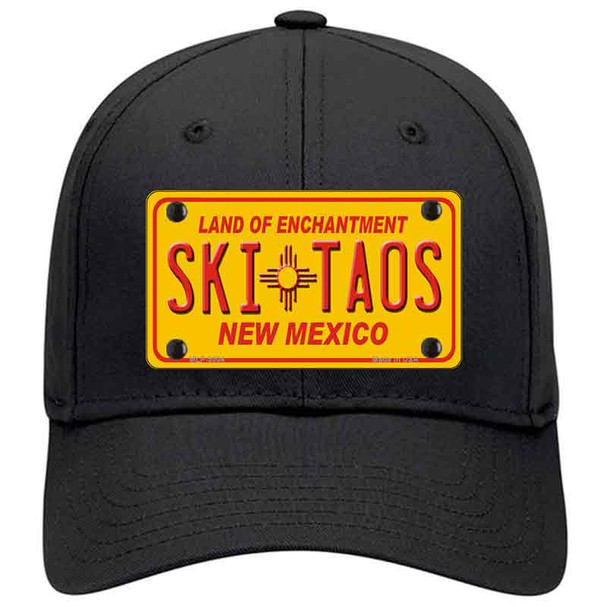 Ski Taos Yellow New Mexico Novelty License Plate Hat