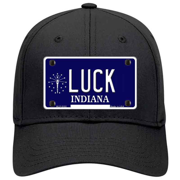 Luck Indiana State Novelty License Plate Hat