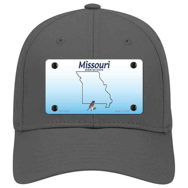 Missouri Show Me Blank Novelty License Plate Hat