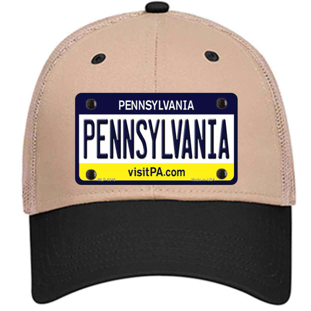 Pennsylvania State Novelty License Plate Hat