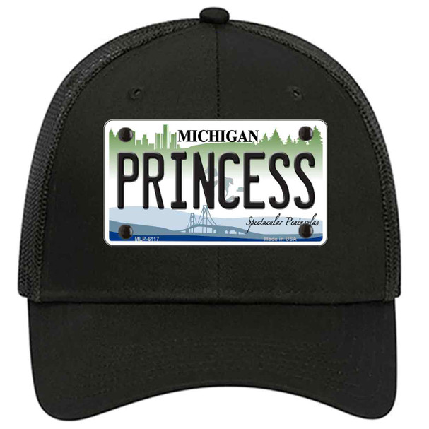 Princess Michigan Novelty License Plate Hat