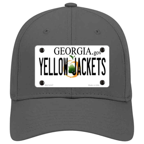 Yellow Jackets Georgia Novelty License Plate Hat