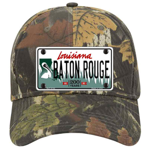 Baton Rouge Louisiana Novelty License Plate Hat