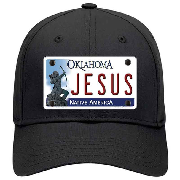 Jesus Oklahoma Novelty License Plate Hat